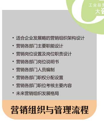 營銷組織與管理流程 營銷組織與管理流程